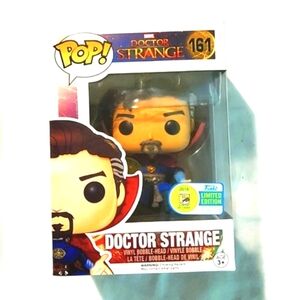 Funko Pop #161 Doctor Strange w Rune 2016 Comic Con Limited Ed Hardshell Case